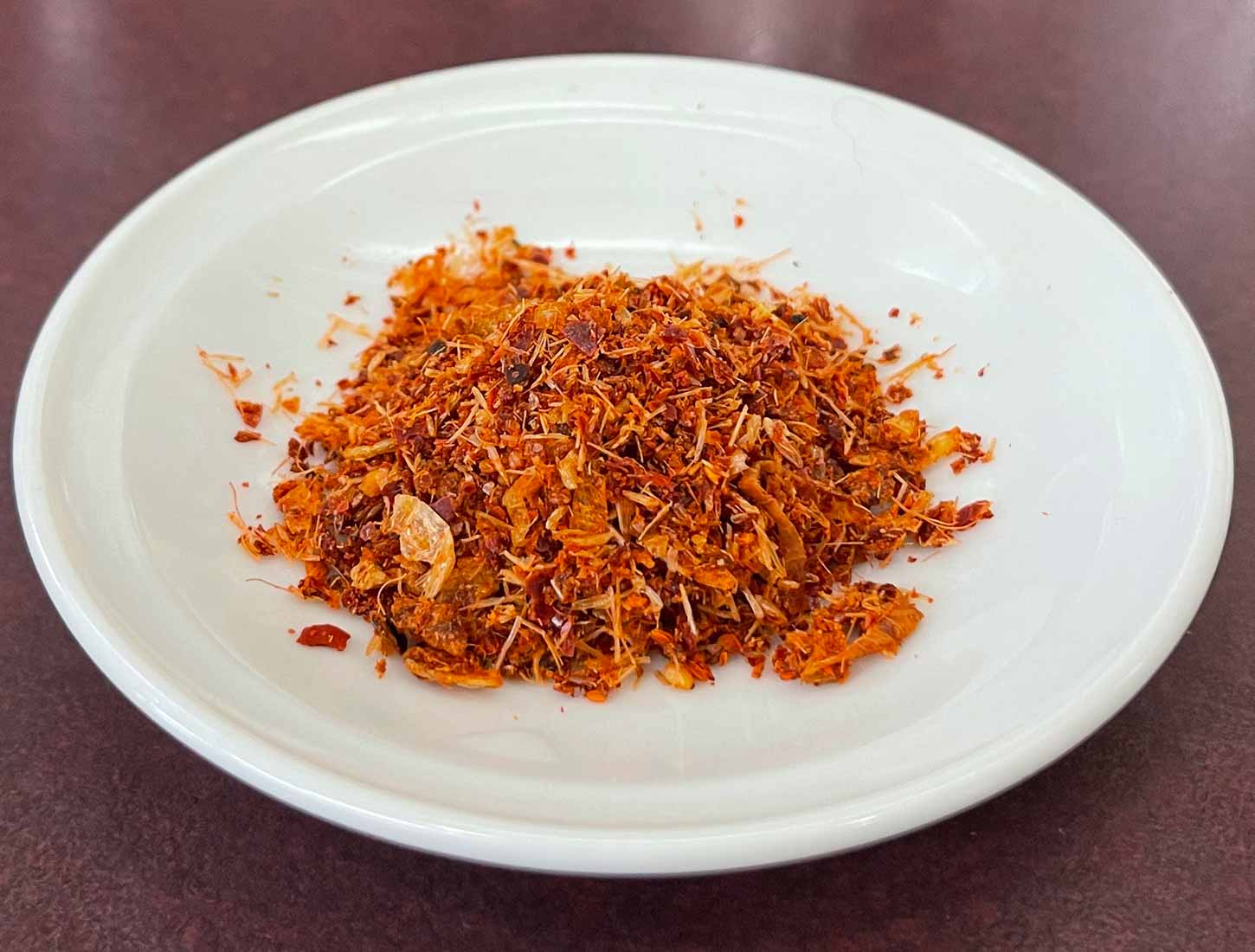 麺工房きわみや「えび辛」(税込120円) 麺工房きわみや「えび辛」(税込120円)