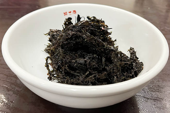 麺工房きわみや「黒ばらのり」(税込150円) 麺工房きわみや「黒ばらのり」(税込150円)